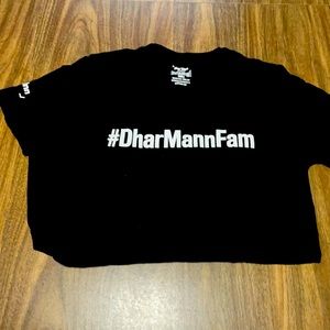 DharMannFam men's small black original shirt